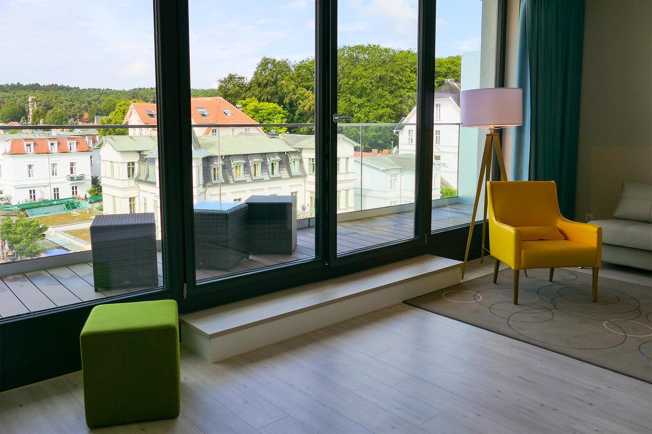 Seetelhotel Kaiserstrand Beachhotel เฮริงสดอร์ฟ ภายนอก รูปภาพ